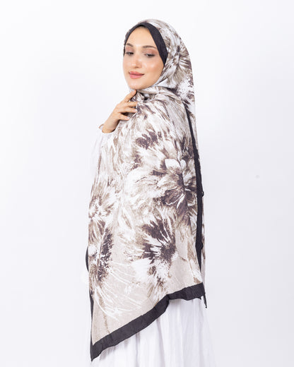 Mikro Bambu Kraş Şal D027 Acı Kahve