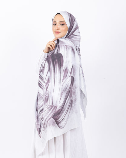 Mikro Bambu Kraş Şal D035 Acı Kahve