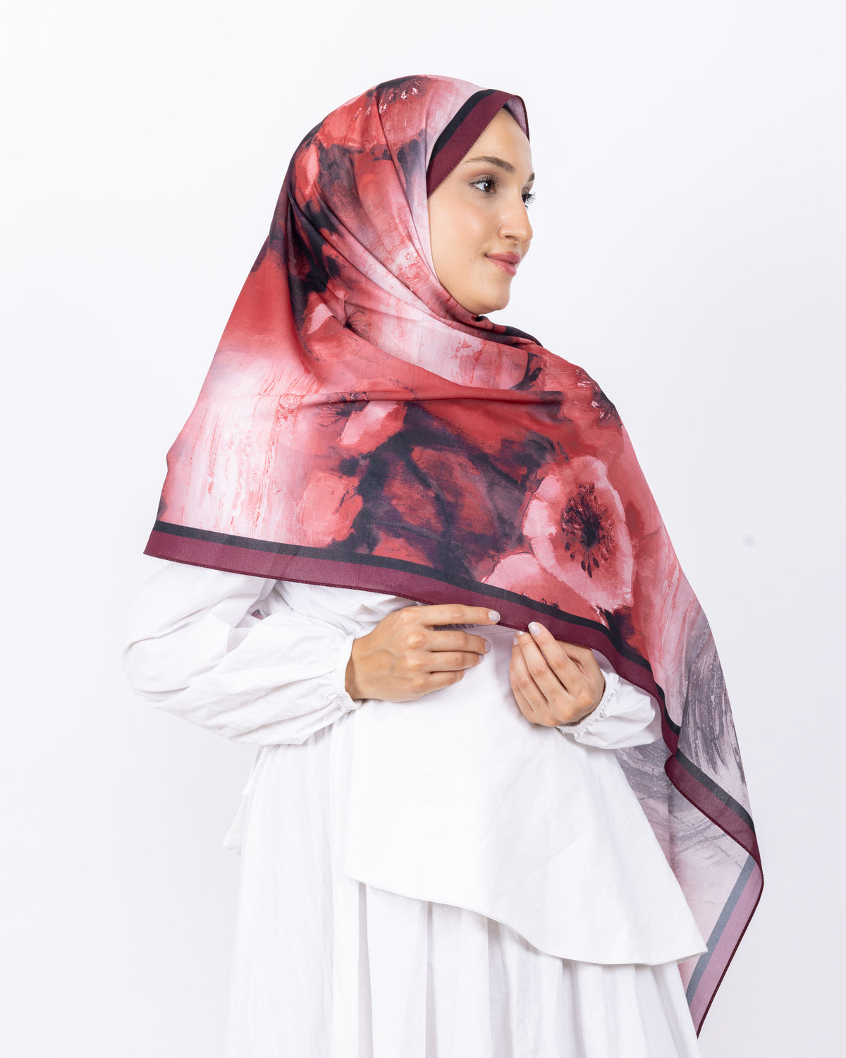 Fransız İpeği D018 Bordo