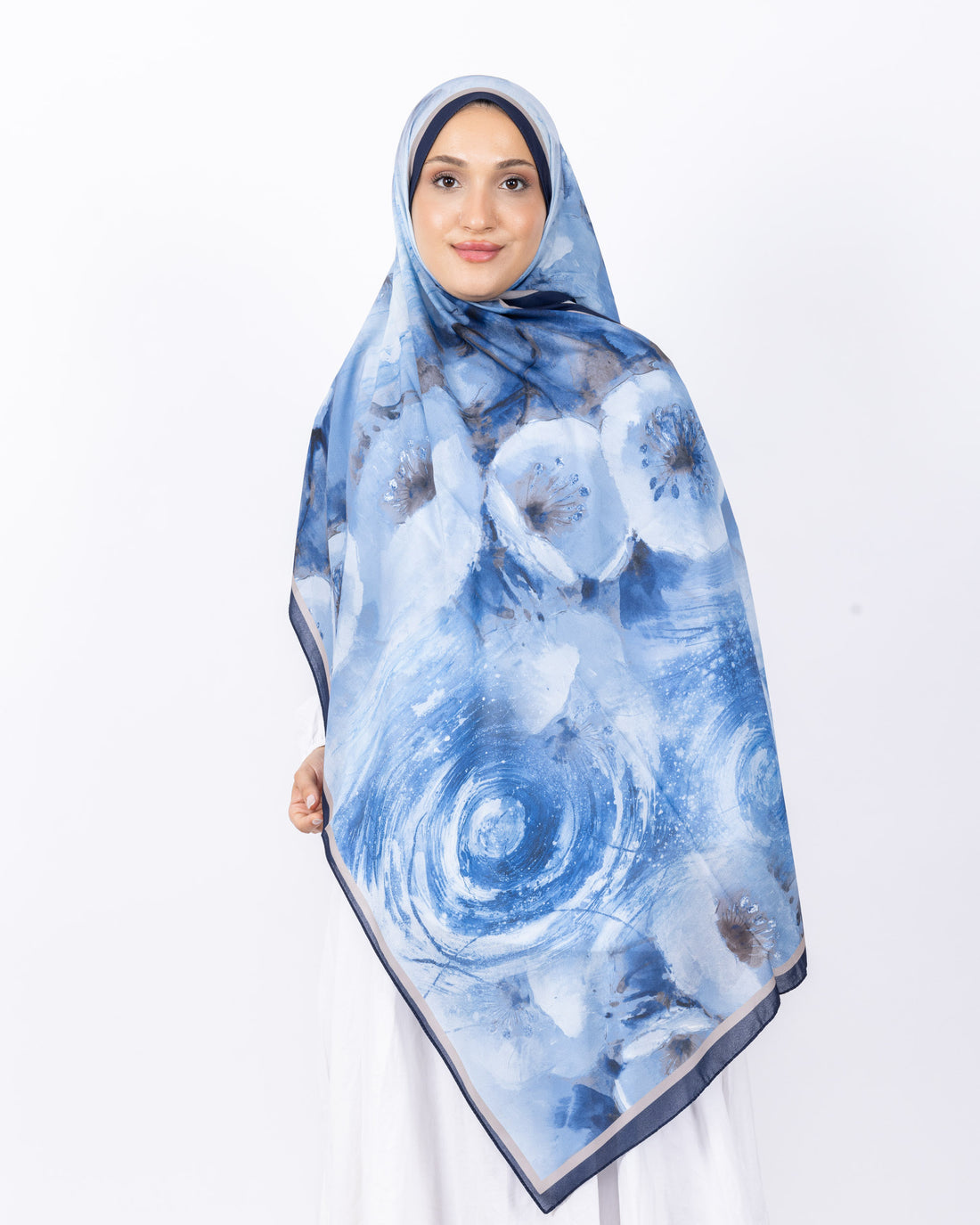Fransız İpeği D018 Lacivert
