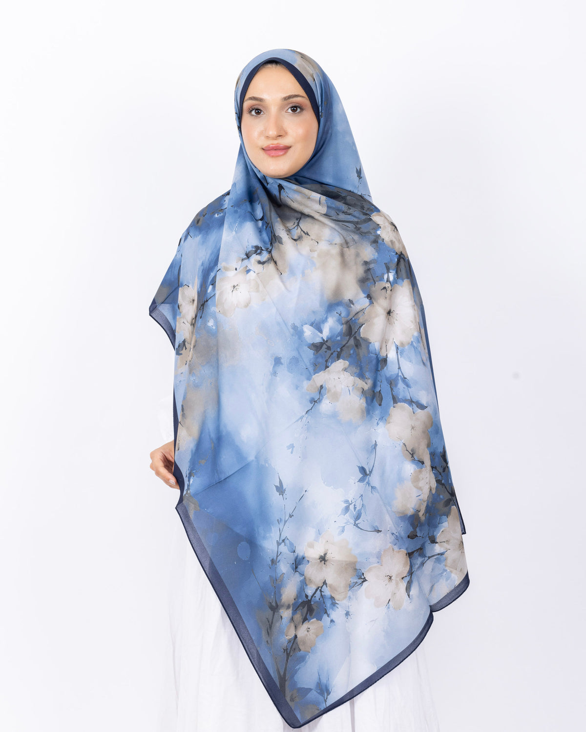 Fransız İpeği D017 Lacivert