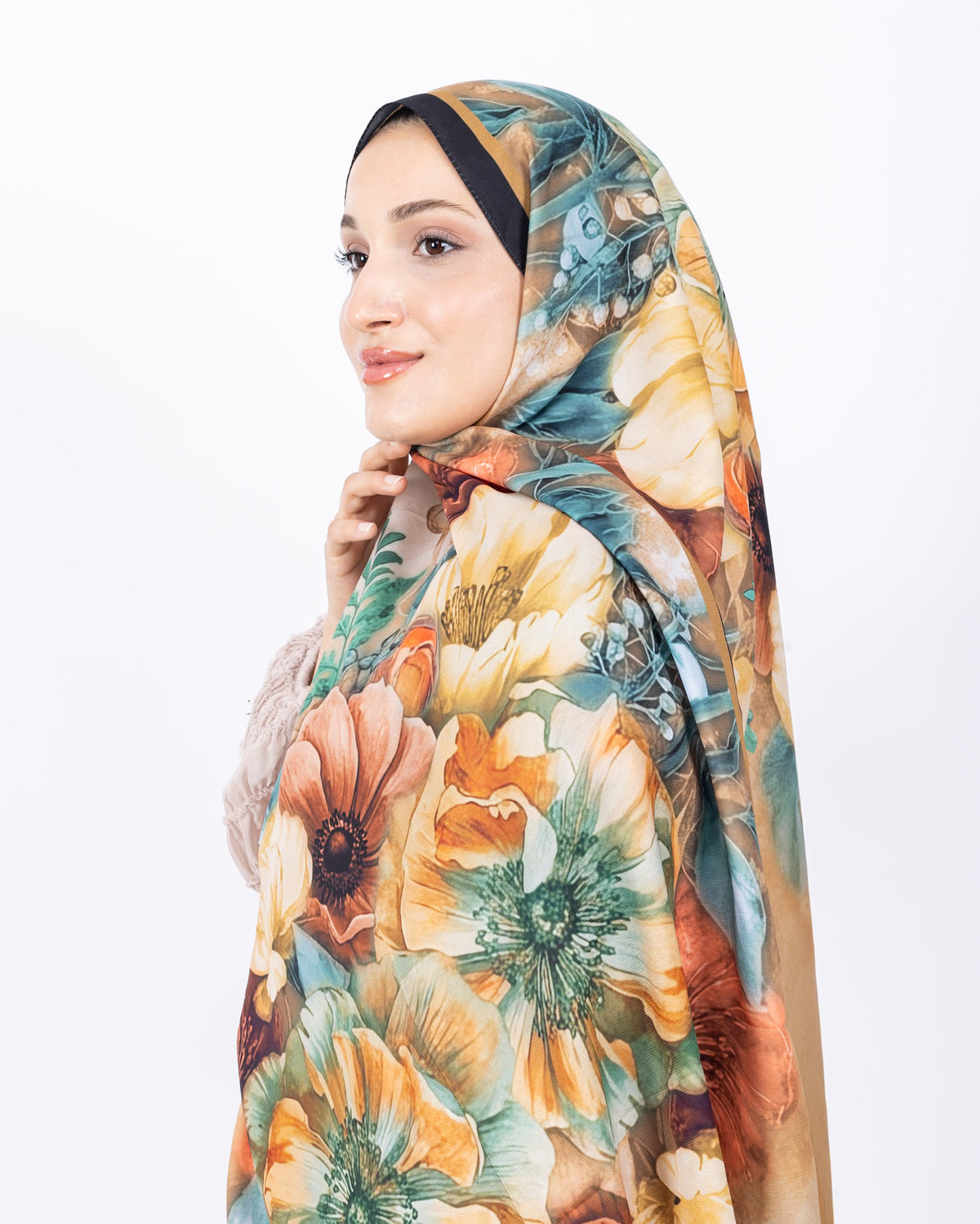 Mikro Soft Şal D006 Siyah-Kahve