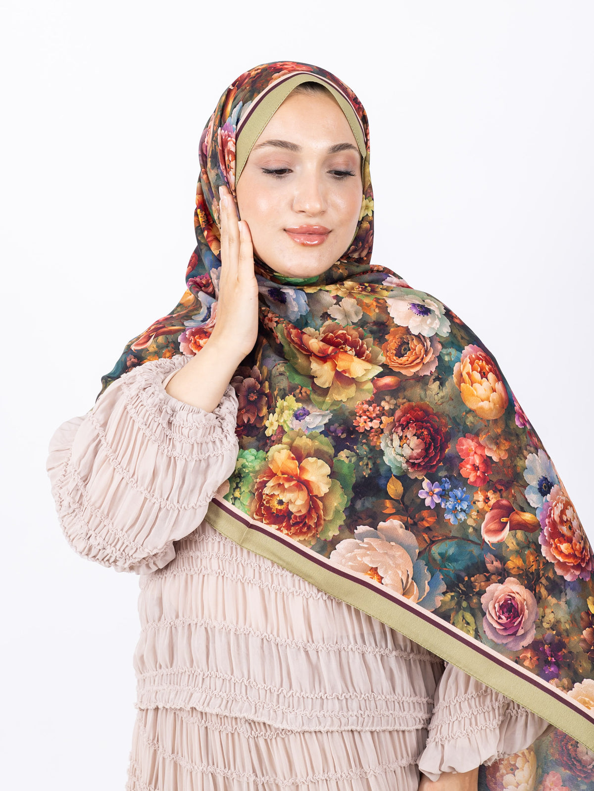 Micro Soft Şal D001 Açık Yeşil