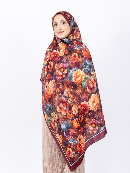 Micro Soft Şal D001 Bordo