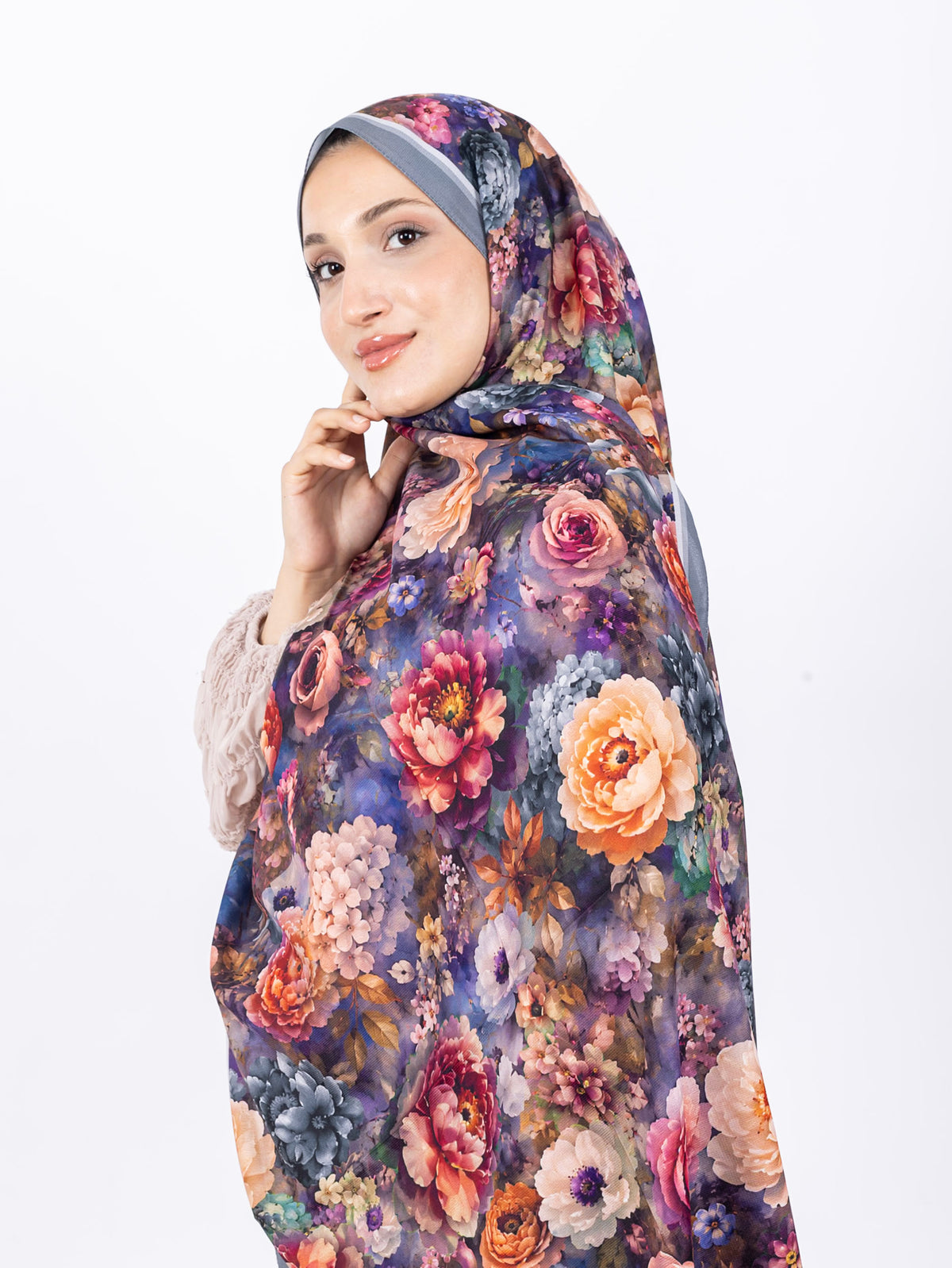 Micro Soft Şal D001 Gri