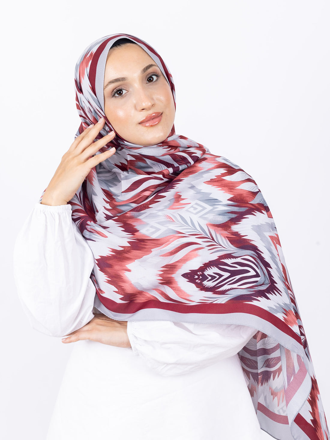 Mikro Soft Şal D008 GRi