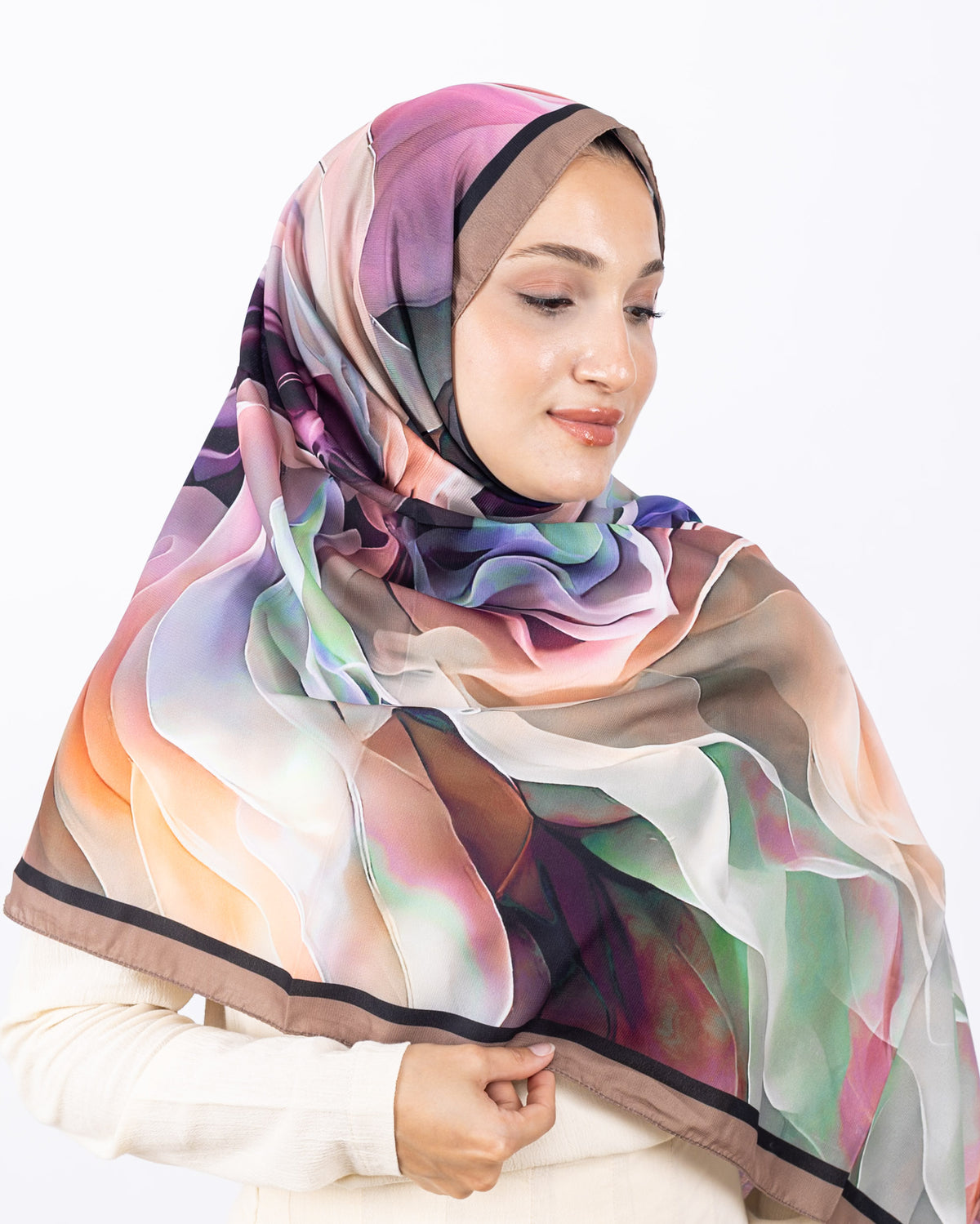 Mikro Soft Şal D007 Vizon