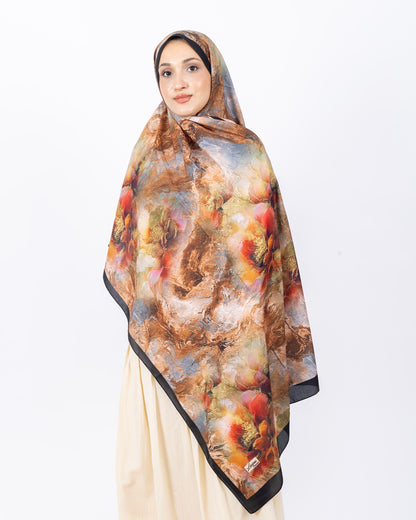 Mikro Soft Şal D009 Siyah-Kahve