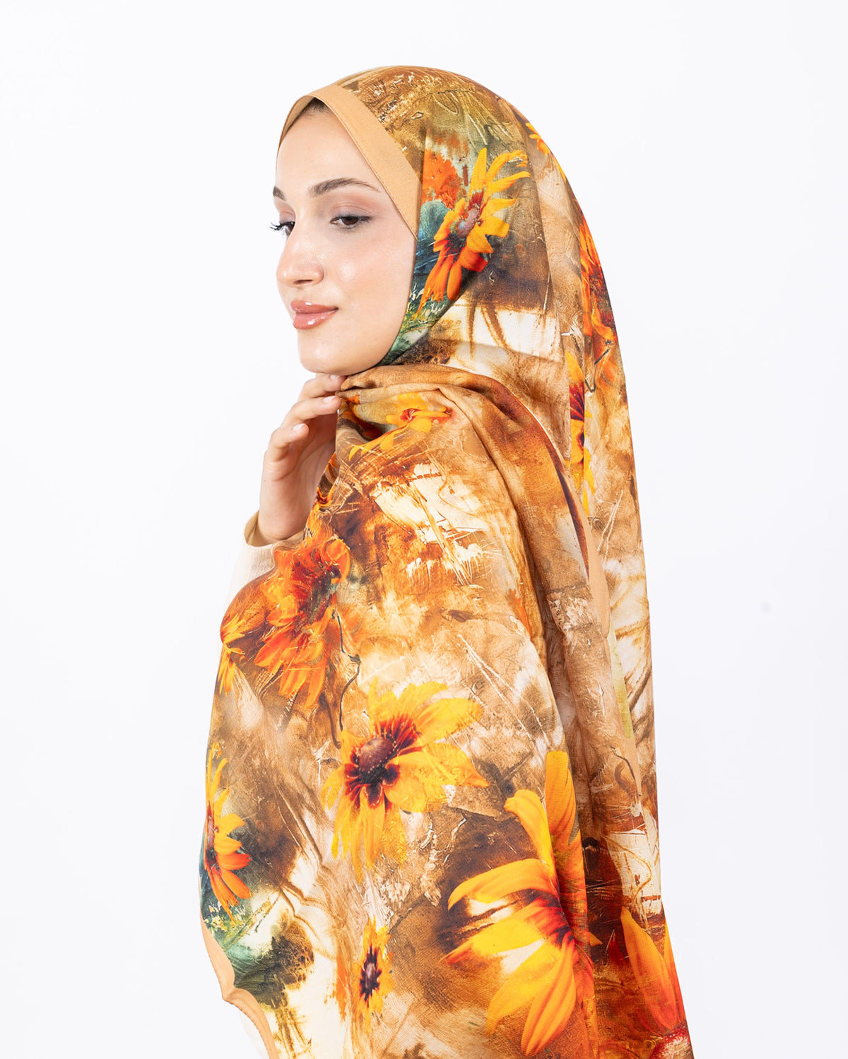 Mikro Soft Şal D002 Hardal