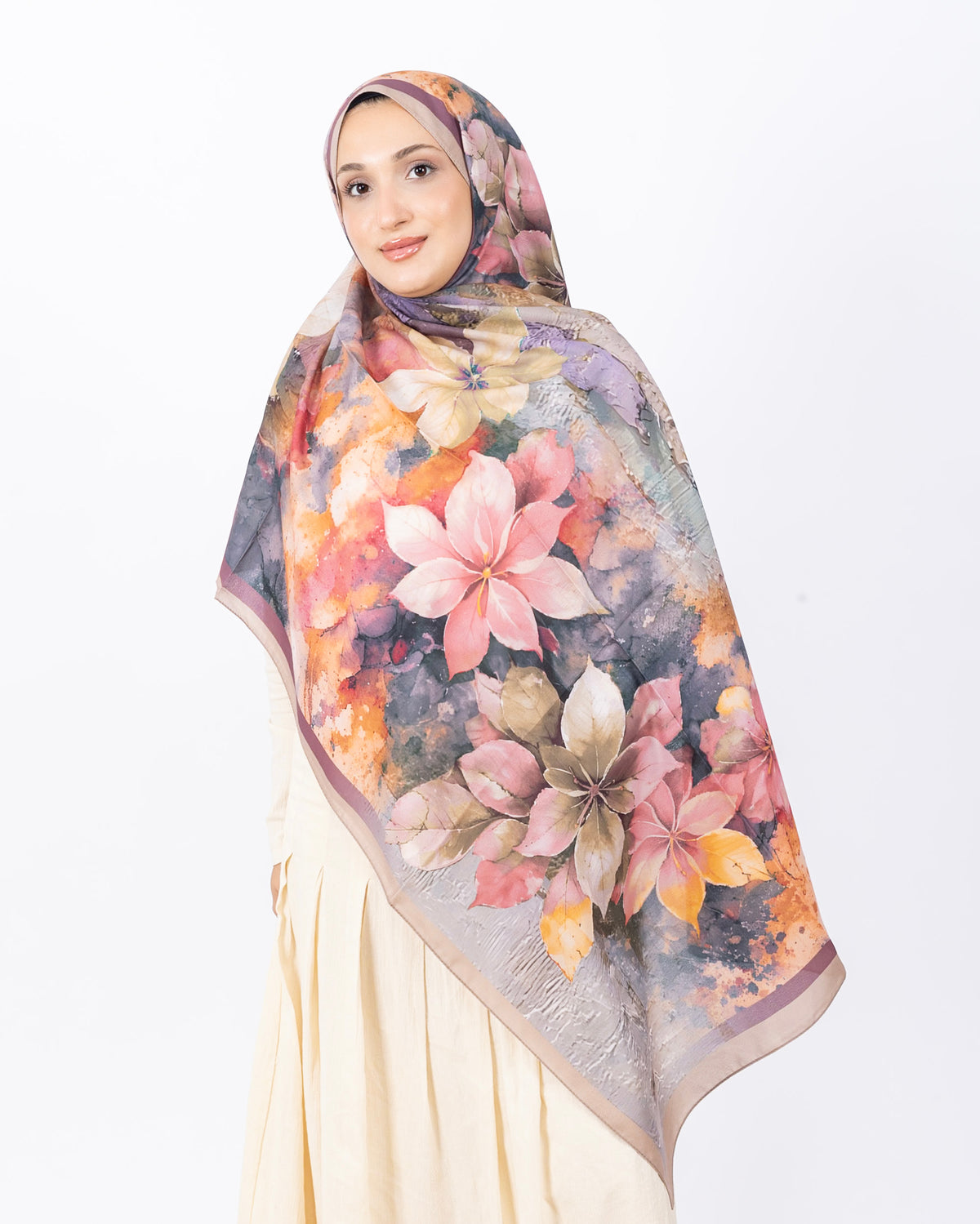 Mikro Soft Şal D013 Bej