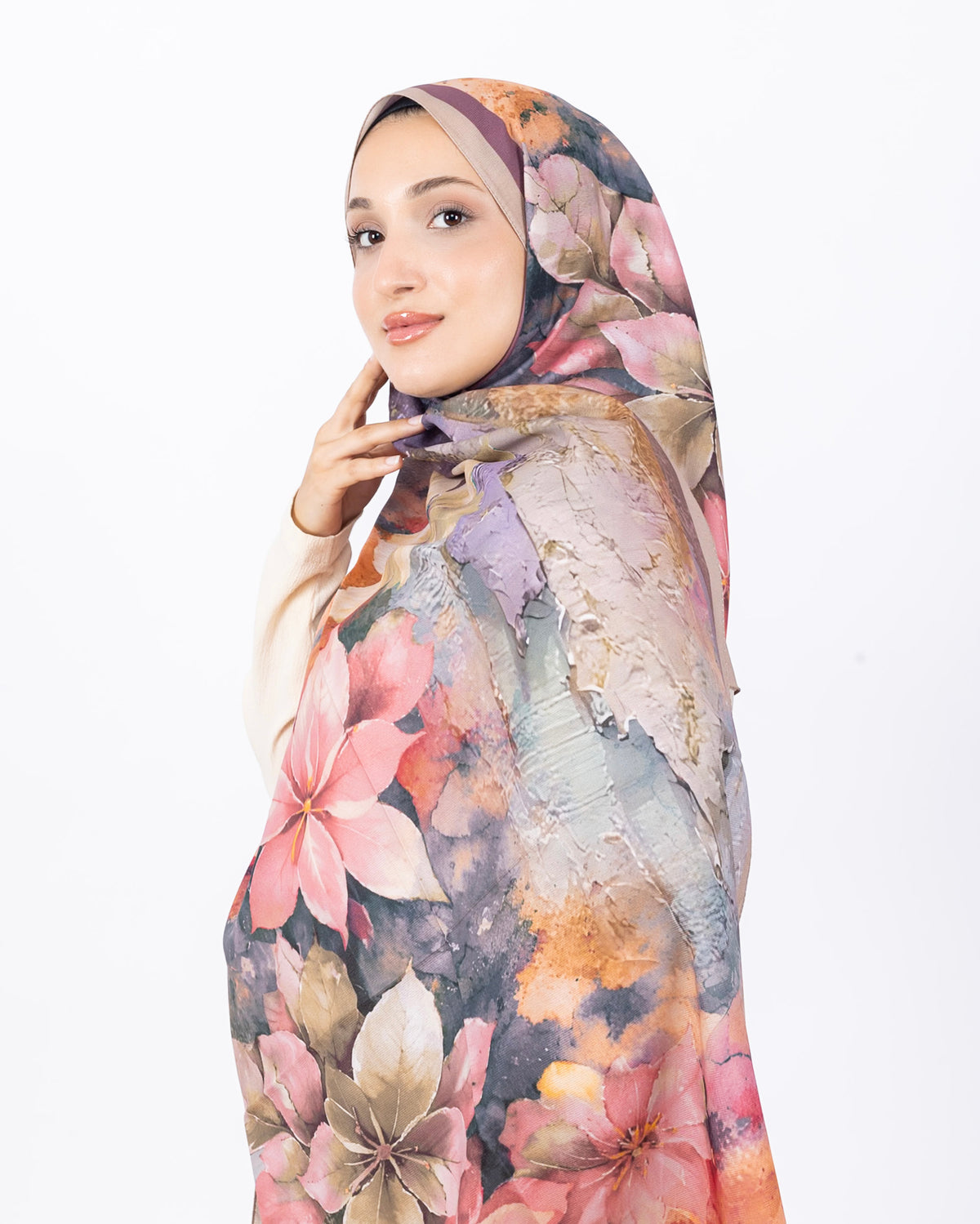 Mikro Soft Şal D013 Bej