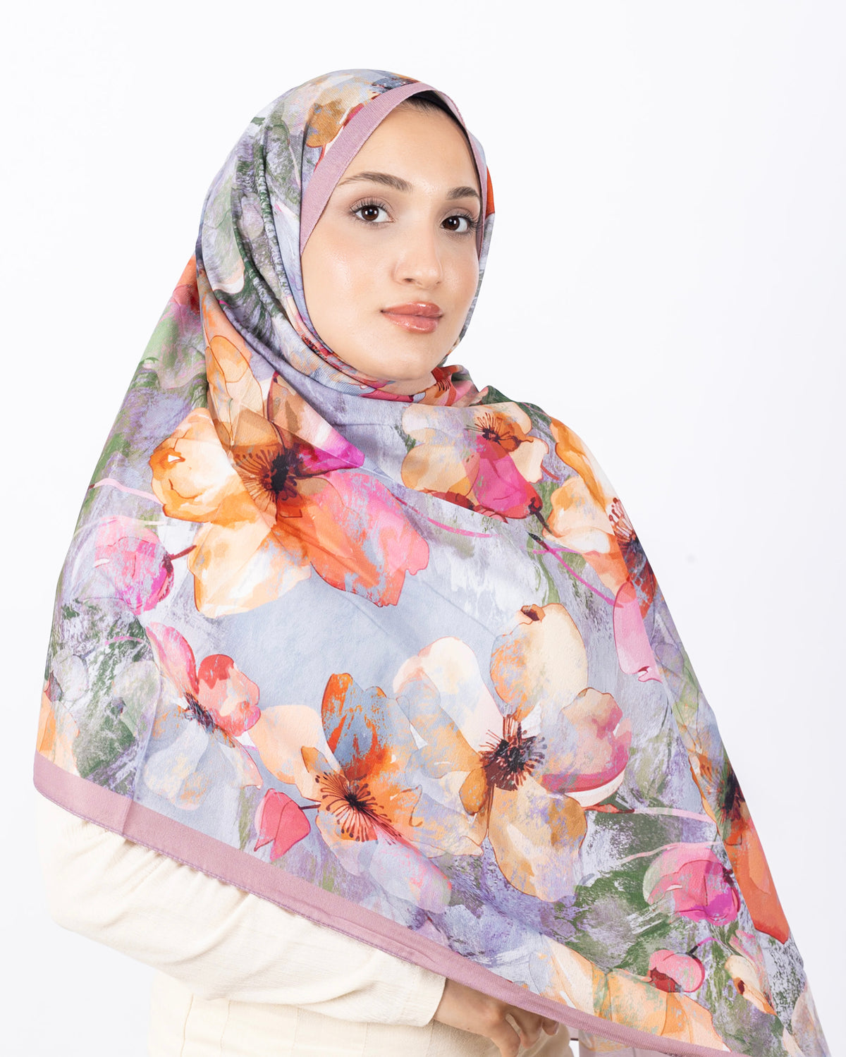 Mikro Soft Şal D015 Pudra