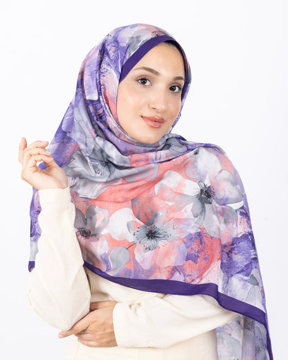 Mikro Soft Şal D015 Mor