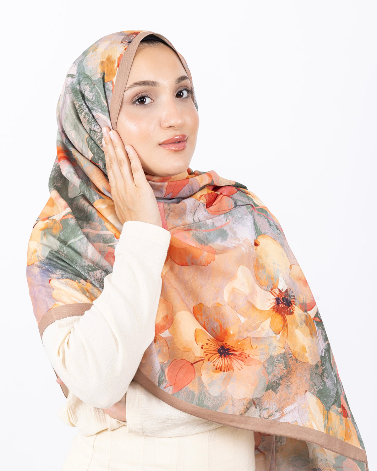 Mikro Soft Şal D015 Bej