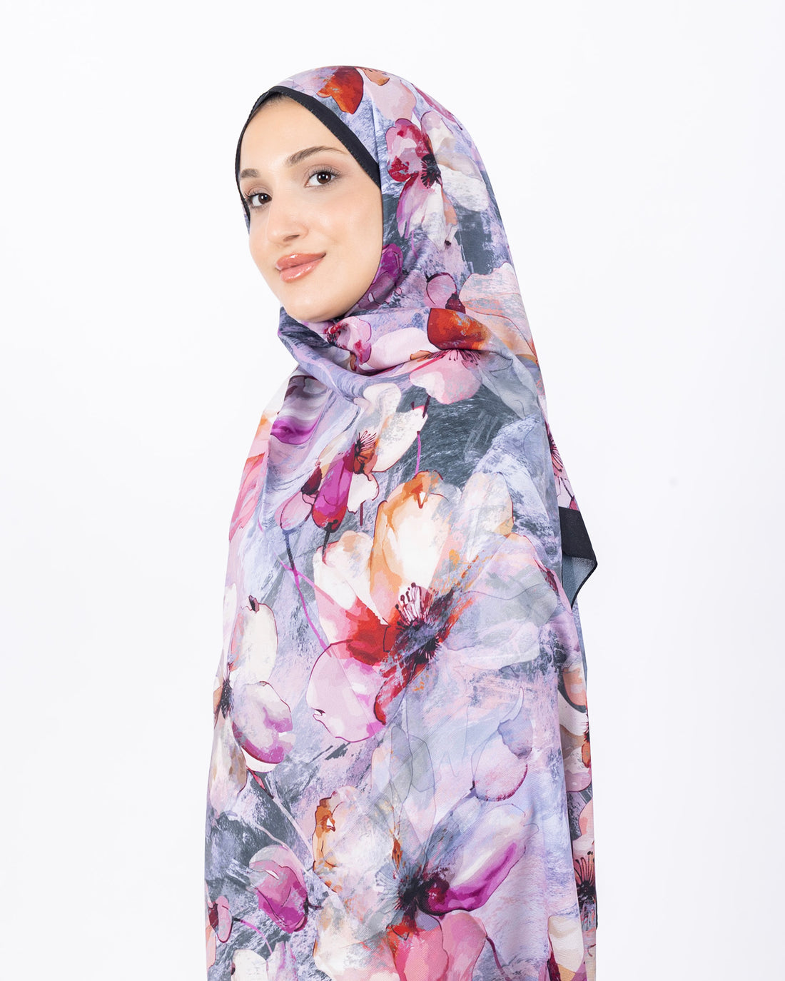 Mikro Soft Şal D015 Siyah-Gri