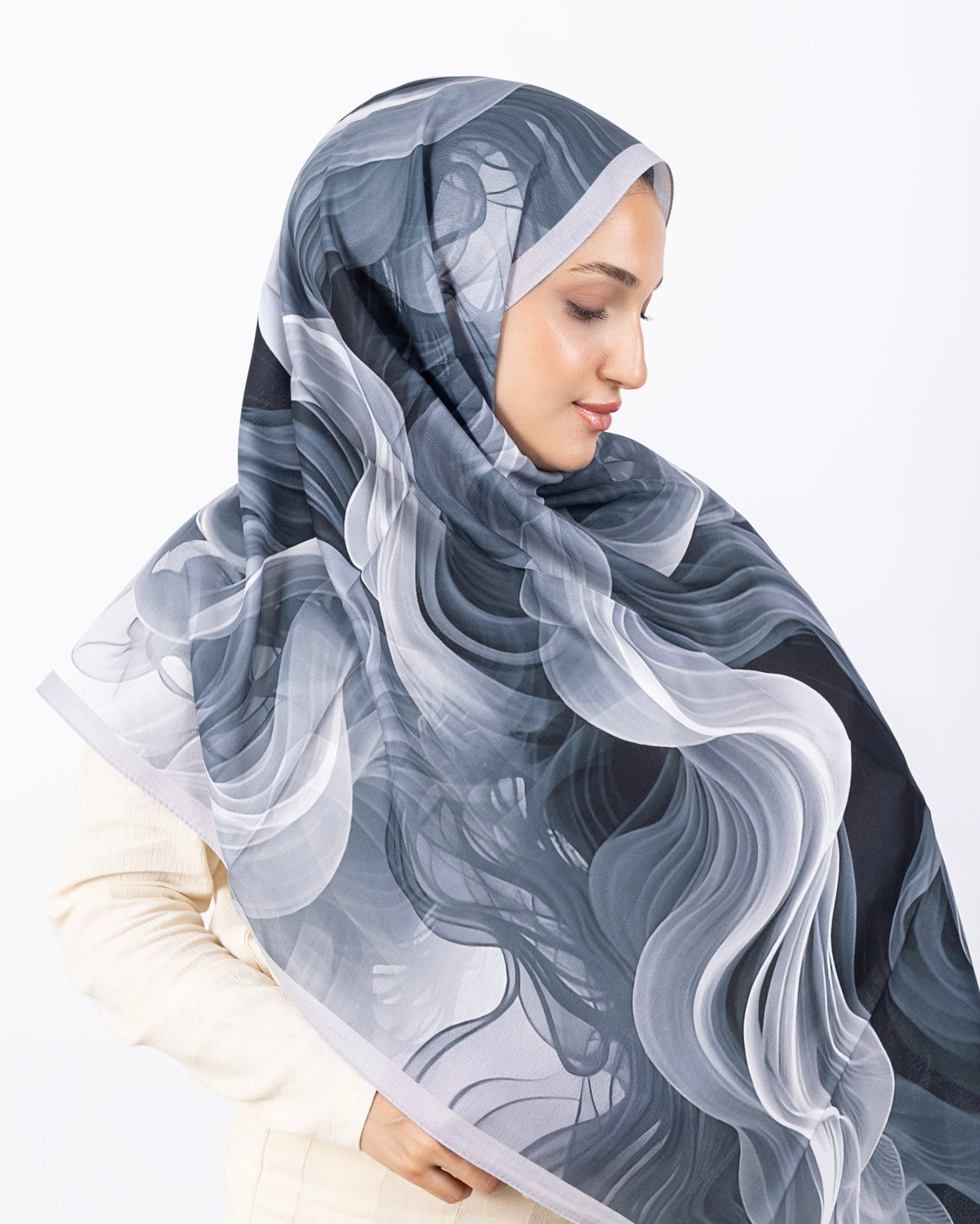 Mikro Soft Şal D012 Gri