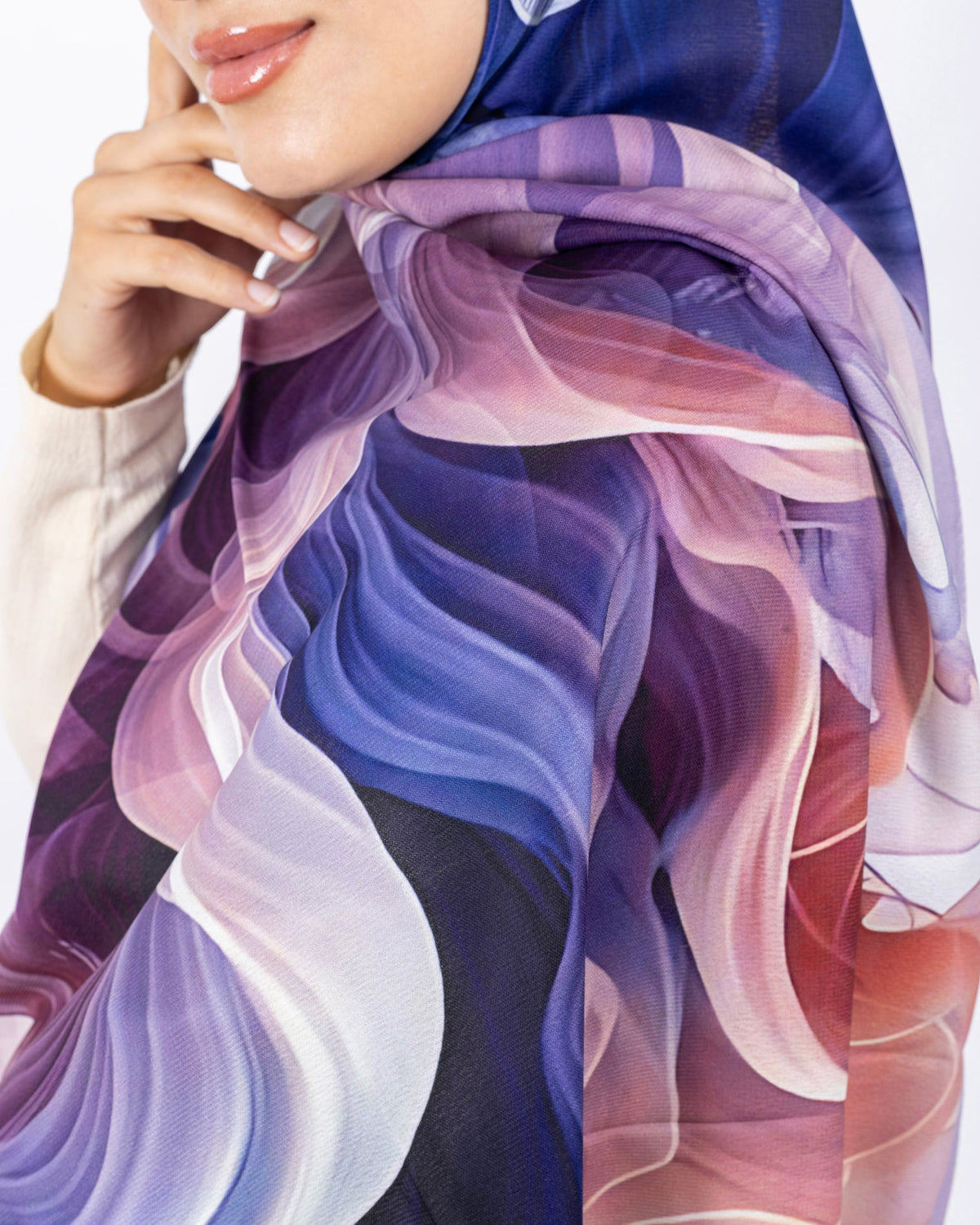 Mikro Soft Şal D012 Lila
