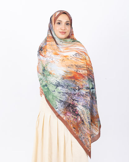 Mikro Soft Şal D016 Kahverengi