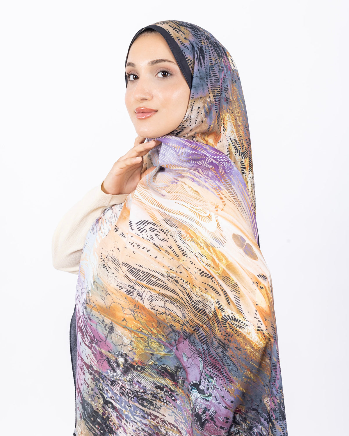 Mikro Soft Şal D016 Siyah