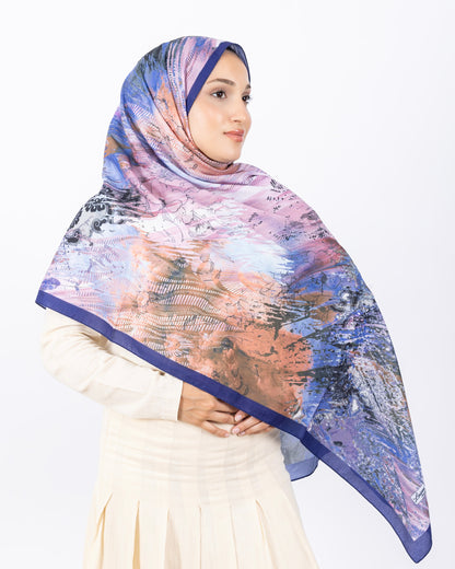 Mikro Soft Şal D016 İndigo