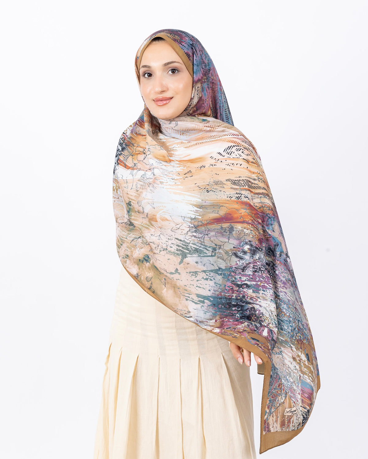 Mikro Soft Şal D016 Hardal