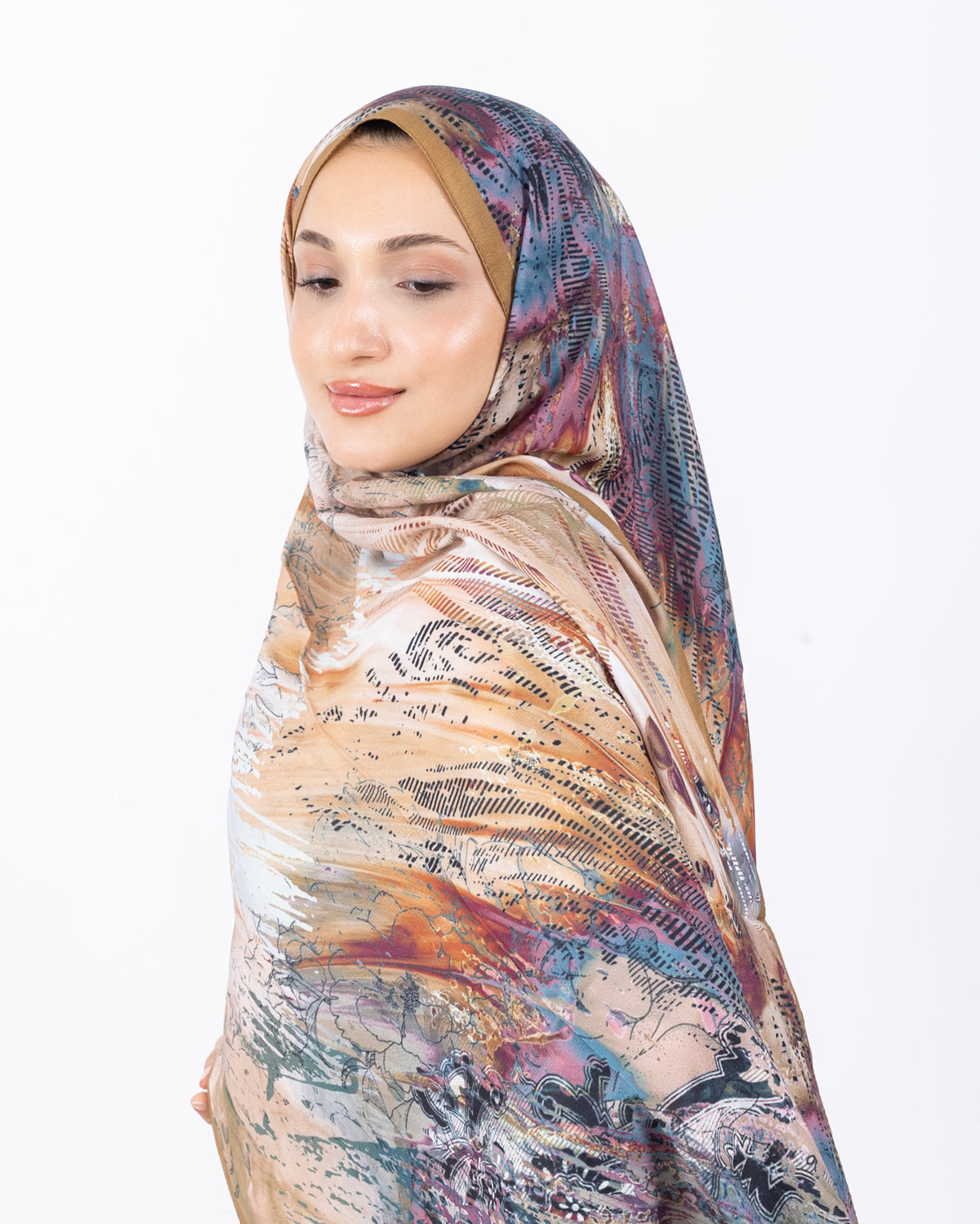 Mikro Soft Şal D016 Hardal