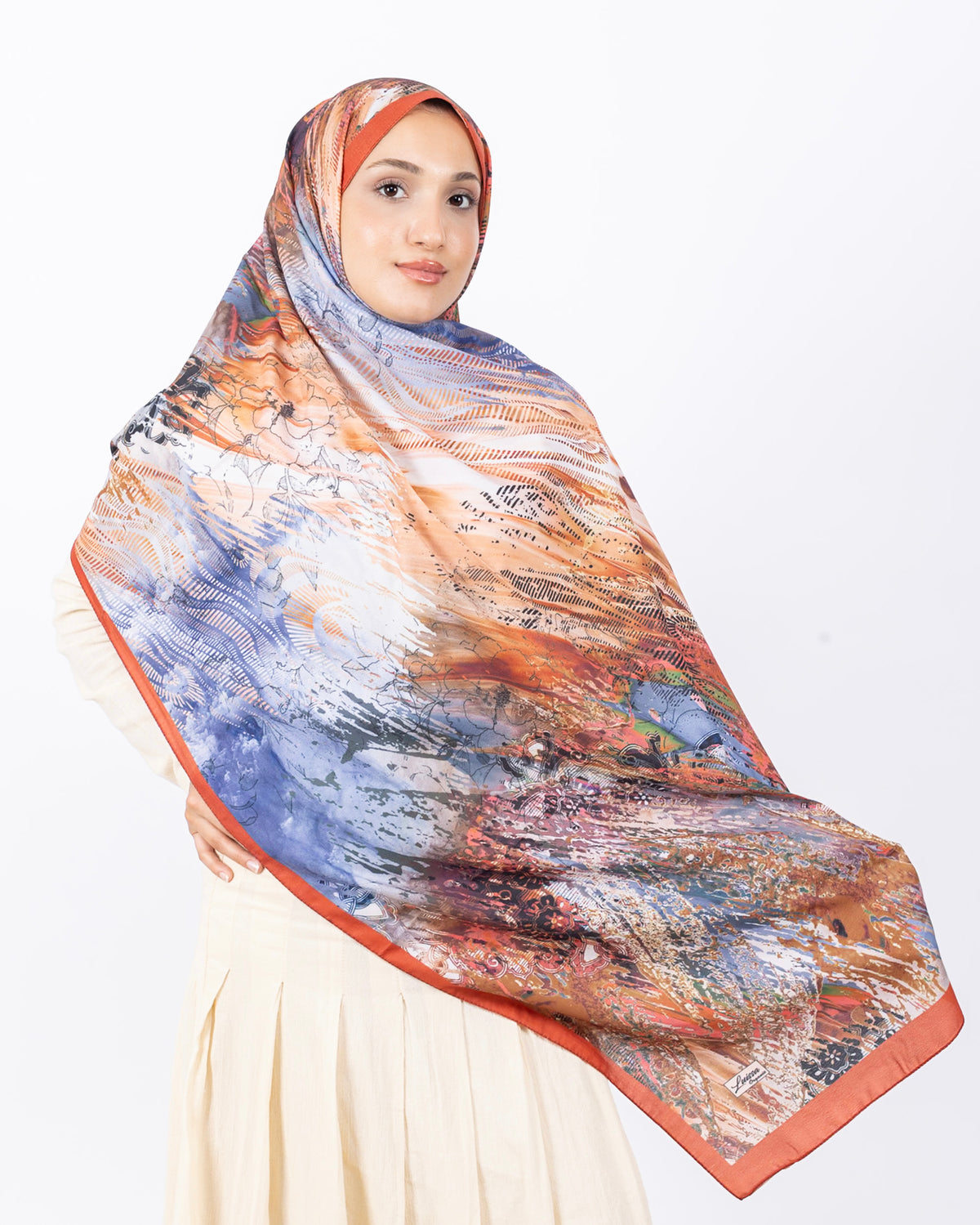 Mikro Soft Şal D016 Kiremit