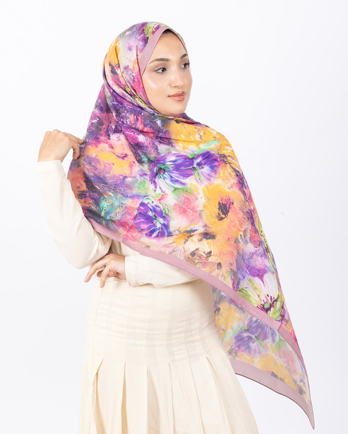 Mikro Soft Şal D014 Gül Kurusu