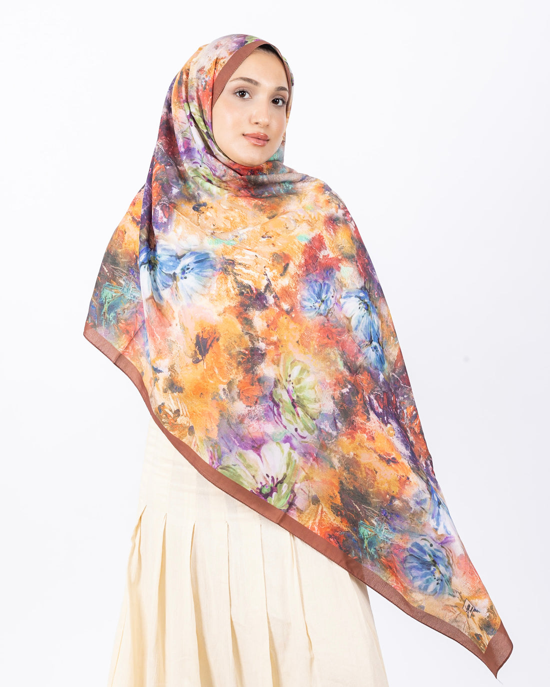Mikro Soft Şal D014 Kahverengi