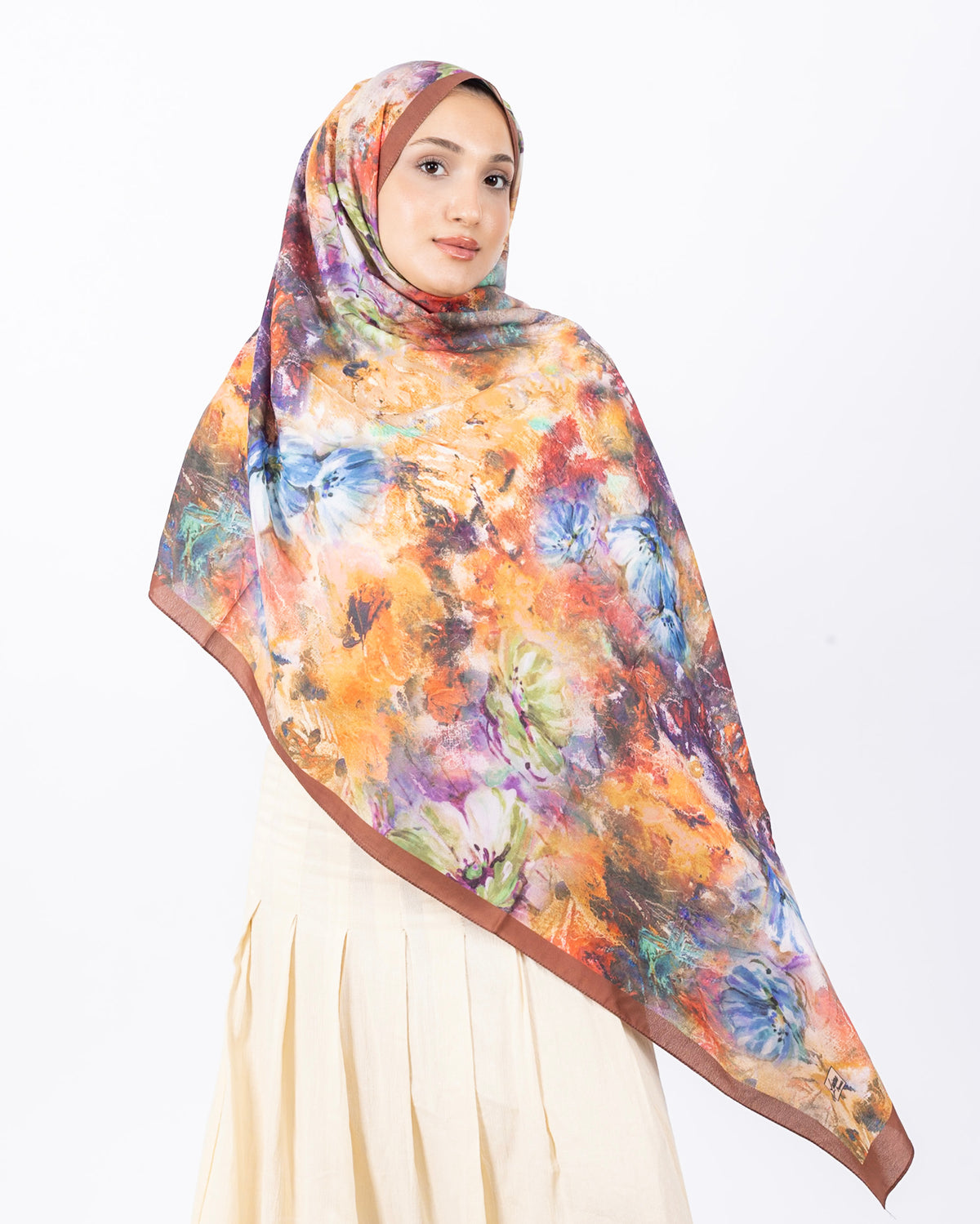 Mikro Soft Şal D014 Kahverengi