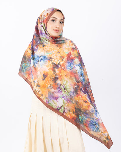 Mikro Soft Şal D014 Kahverengi