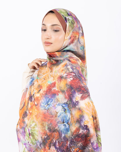 Mikro Soft Şal D014 Kahverengi