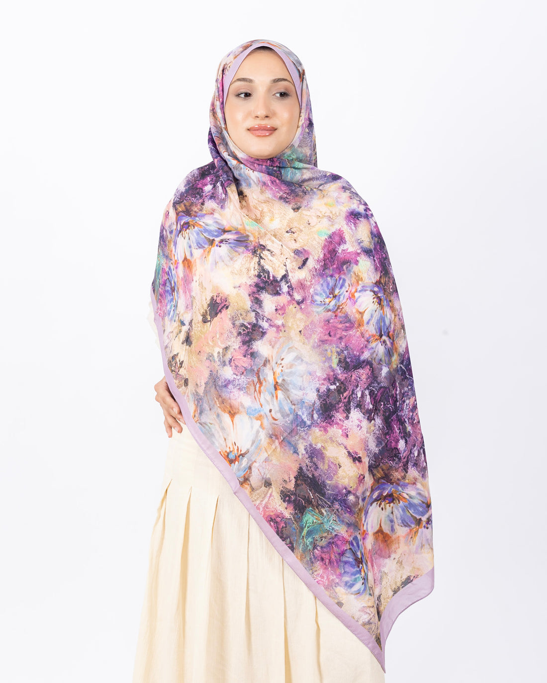 Mikro Soft Şal D014 Pudra
