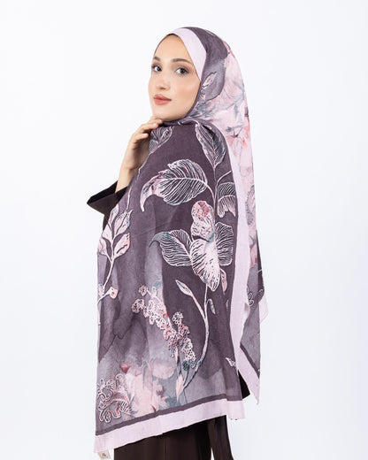 Mikro Bambu Kraş Şal D025 Pembe