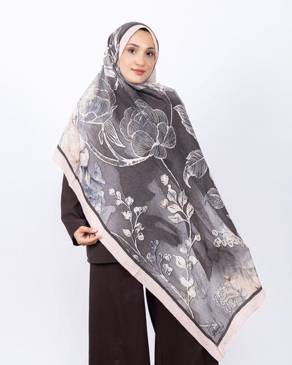 Mikro Bambu Kraş Şal D025 Somon
