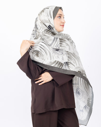 Mikro Bambu Kraş Şal D022 Haki Yeşili