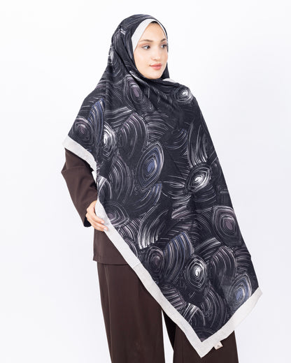 Mikro Bambu Kraş Şal D022 Taş Lacivert