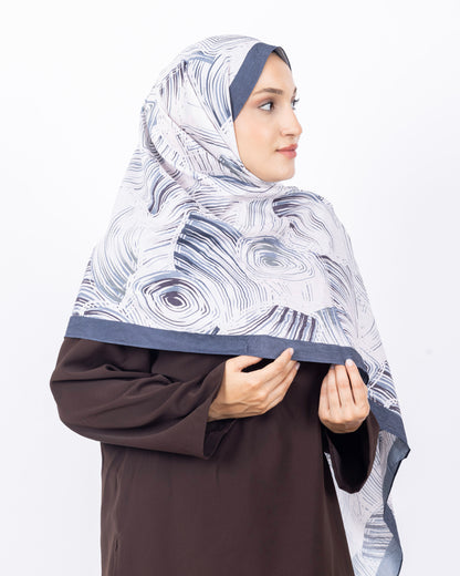 Mikro Bambu Kraş Şal D022 Koyu Gri