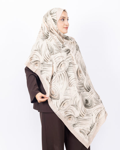 Mikro Bambu Kraş Şal D022 Bej