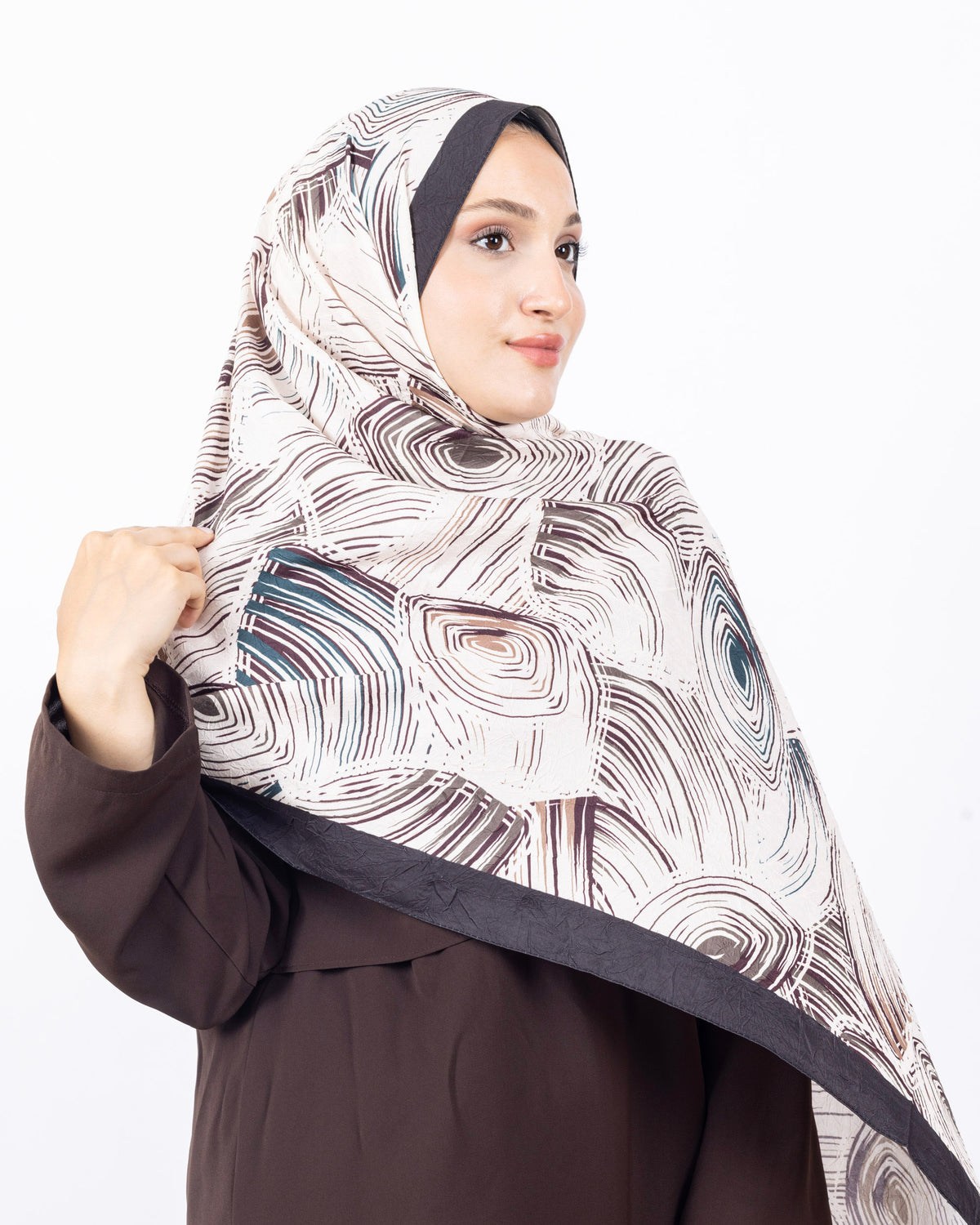 Mikro Bambu Kraş Şal D022 Acı Kahve