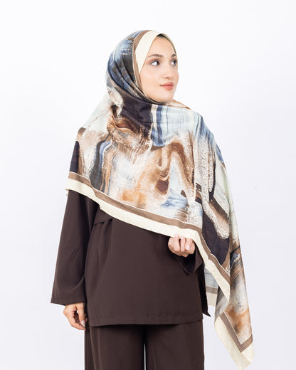 Mikro Bambu Kraş Şal D021 Sarı