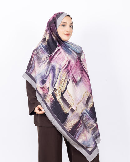 Mikro Bambu Kraş Şal D021 Vizon