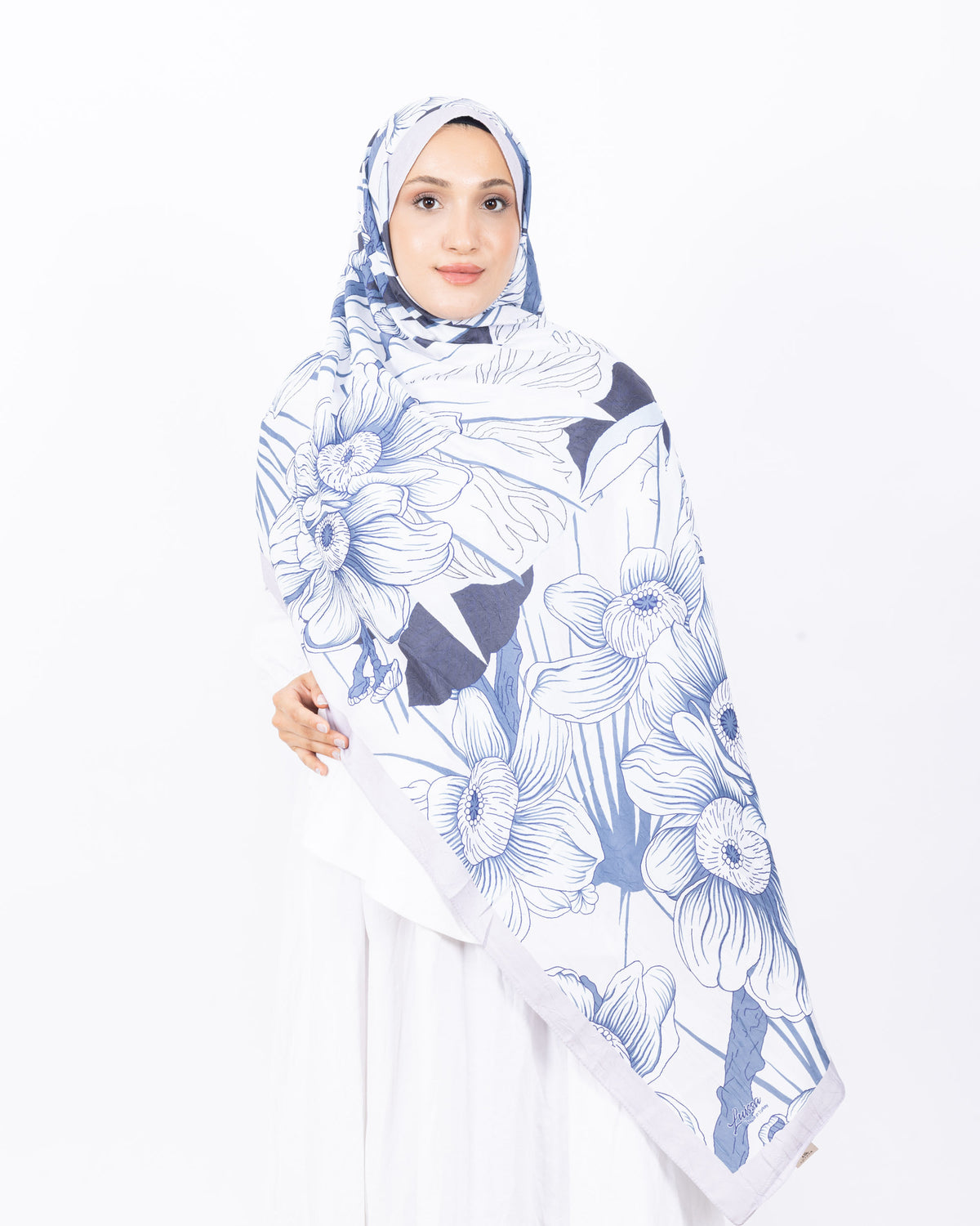Mikro Bambu Kraş Şal D024 Gri