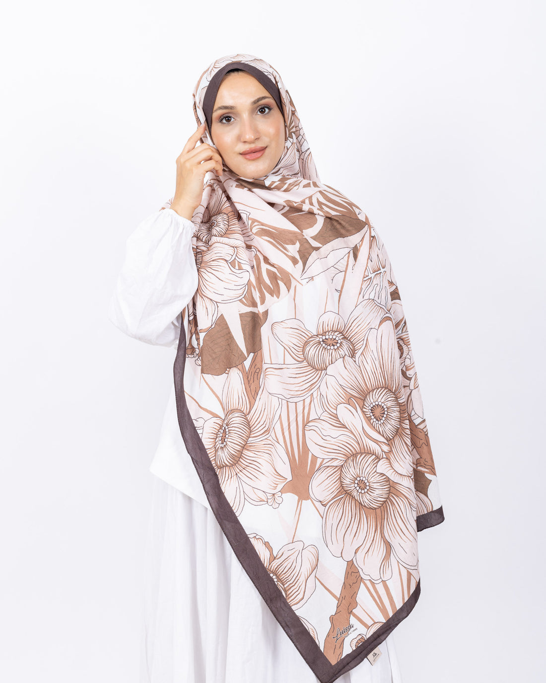 Mikro Bambu Kraş Şal D024 Acı Kahve