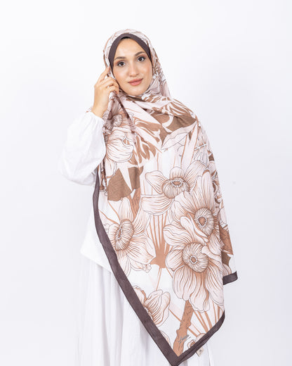 Mikro Bambu Kraş Şal D024 Acı Kahve