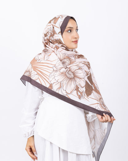 Mikro Bambu Kraş Şal D024 Acı Kahve