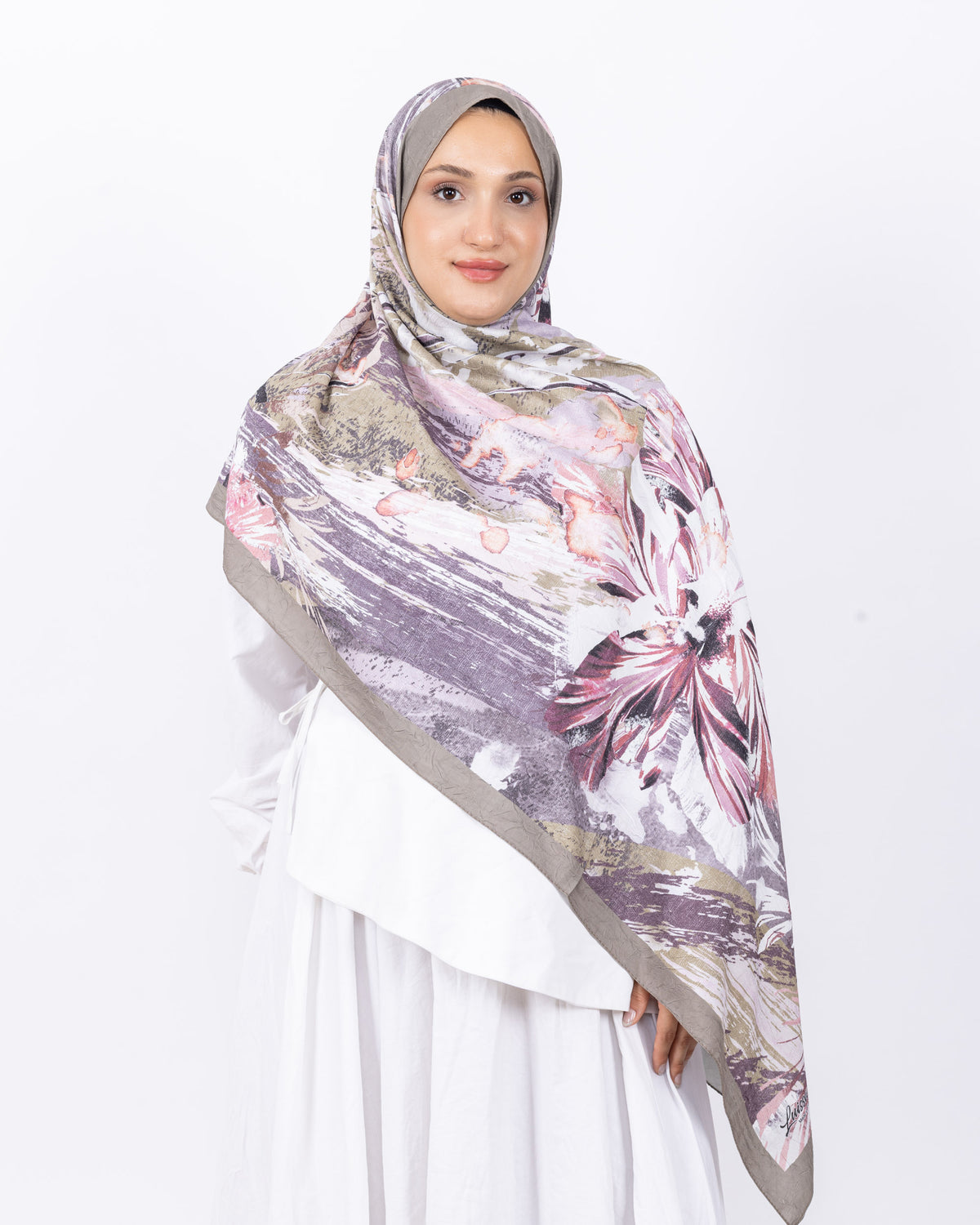 Mikro Bambu Kraş Şal D020 Yeşil
