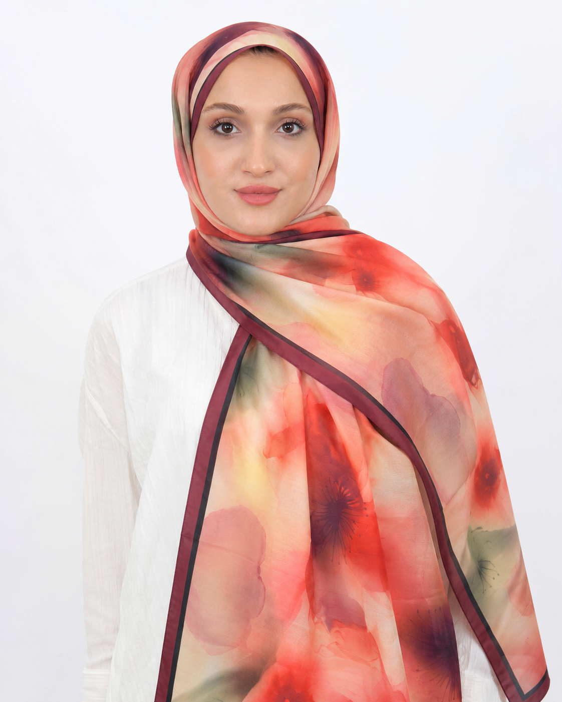 Soft Şal D063 Mürdüm