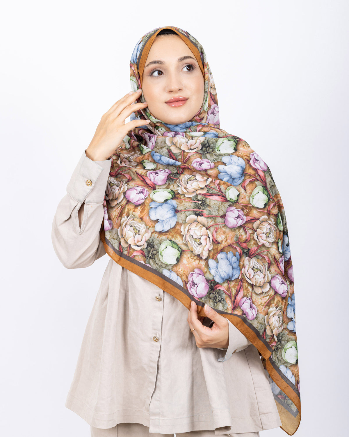 Soft Bambu Kraş Şal D036 Hardal Sarısı