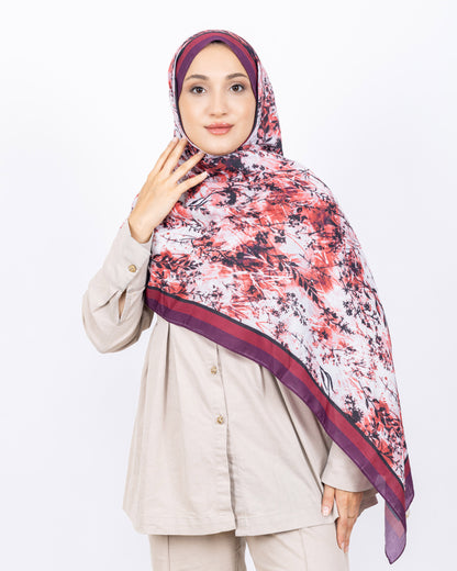Soft Bambu Kraş Şal D037 Mor
